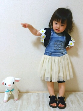 yuzukiさん（キッズ・80cm）の夏コーディネート