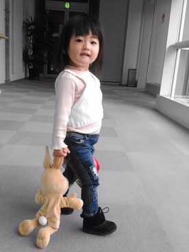 yuzukiさん（キッズ・80cm）の秋コーディネート