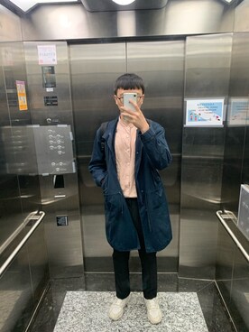 「URBAN RESEARCH（アーバンリサーチ）のアイテム（ミリタリージャケット）」を使った、阿狗，さん（メンズ・178cm）の秋コーディネート