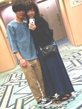 ただのとり@YouTubeしてますさん（レディース・170cm）の夏コーディネート