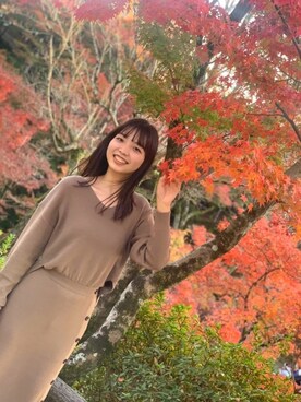 ただのとり@YouTubeしてますさん（レディース・170cm）の冬コーディネート