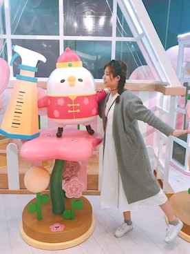 「PULL&BEAR（プルアンドベア）のアイテム（パンプス）」を使った、my_chungさん（レディース・168cm）の冬コーディネート