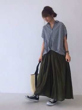 くろさんさん(レディース・163cm)の夏コーディネート