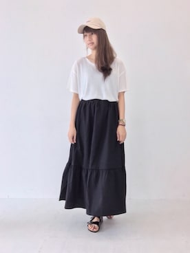 くろさんさん（レディース・163cm）の夏コーディネート