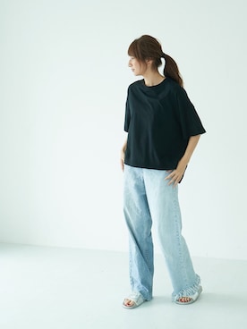 くろさんさん(レディース・163cm)の夏コーディネート