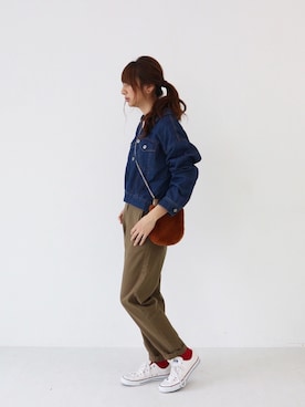 「AMERICAN HOLIC」｜くろさんさん（レディース・163cm）の夏コーディネート