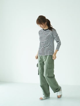 くろさんさん(レディース・163cm)の夏コーディネート