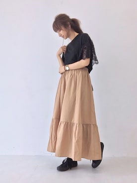 くろさんさん（レディース・163cm）の夏コーディネート