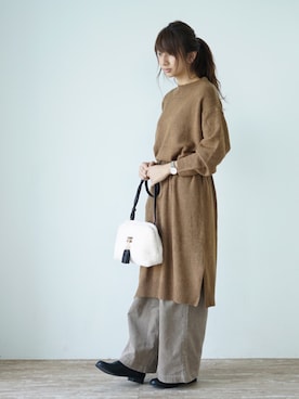 くろさんさん（レディース・163cm）の冬コーディネート