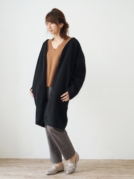 くろさんさん（レディース・163cm）の冬コーディネート