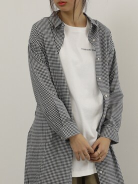 「SEVENDAYS=SUNDAY（セブンデイズサンデイ）のアイテム（ワンピース/ドレス）」を使った、くろさんさん（レディース・163cm）の春コーディネート