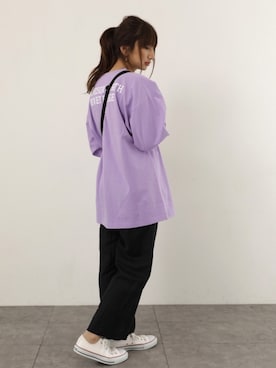 「SEVENDAYS=SUNDAY（セブンデイズサンデイ）のアイテム（その他パンツ）」を使った、くろさんさん（レディース・163cm）の冬コーディネート