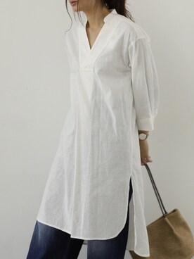 「SEVENDAYS=SUNDAY（セブンデイズサンデイ）のアイテム（ワンピース/ドレス）」を使った、くろさんさん（レディース・163cm）の春コーディネート