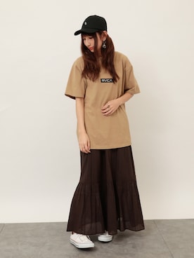 「SEVENDAYS＝SUNDAY」｜くろさんさん（レディース・163cm）の春コーディネート