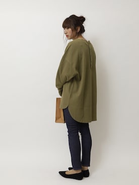 「SEVENDAYS=SUNDAY（セブンデイズサンデイ）のアイテム（その他パンツ）」を使った、くろさんさん（レディース・163cm）の春コーディネート
