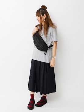 くろさんさん（レディース・163cm）の春コーディネート