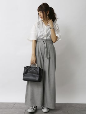 「SEVENDAYS=SUNDAY（セブンデイズサンデイ）のアイテム（ワンピース/ドレス）」を使った、くろさんさん（レディース・163cm）の夏コーディネート