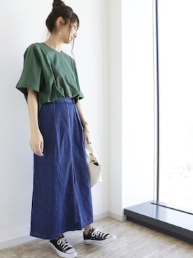 くろさんさん（レディース・163cm）の夏コーディネート