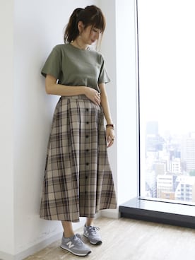 くろさんさん（レディース・163cm）の夏コーディネート