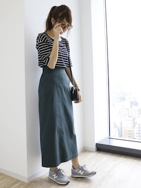 くろさんさん（レディース・163cm）の夏コーディネート