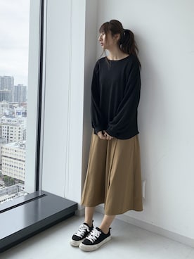 くろさんさん（レディース・163cm）の秋コーディネート