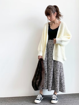 「無印良品（ムジルシリョウヒン）のアイテム（スニーカー）」を使った、くろさんさん（レディース・163cm）の秋コーディネート
