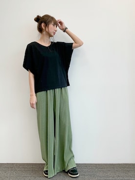 くろさんさん（レディース・163cm）の夏コーディネート