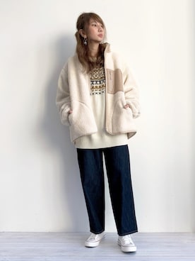 くろさんさん（レディース・163cm）の冬コーディネート