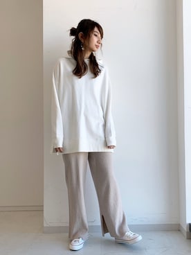 くろさんさん（レディース・163cm）の春コーディネート