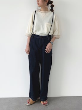 くろさんさん（レディース・163cm）の春コーディネート