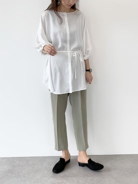 くろさんさん（レディース・163cm）の春コーディネート