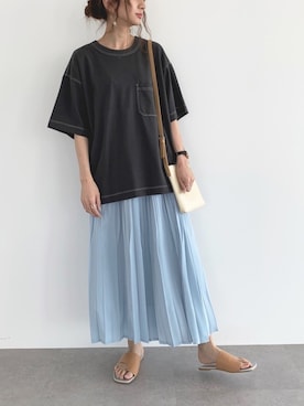 くろさんさん（レディース・163cm）の春コーディネート