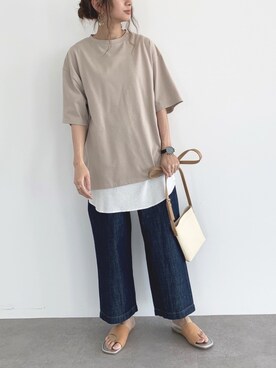 くろさんさん（レディース・163cm）の春コーディネート