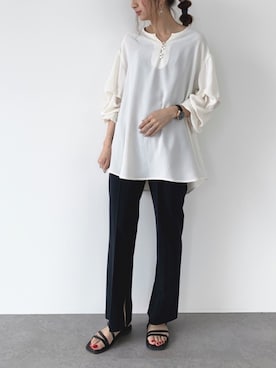 くろさんさん（レディース・163cm）の夏コーディネート