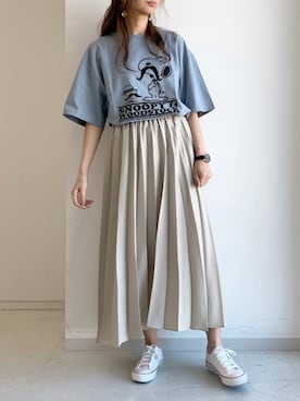 くろさんさん(レディース・163cm)の夏コーディネート