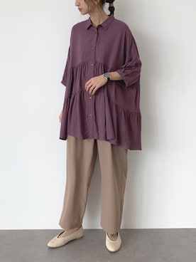 くろさんさん（レディース・163cm）の秋コーディネート