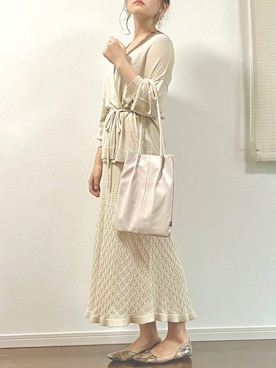 「MACARONIC（マカロニック）のアイテム」を使った、まんまるんさん（レディース・162cm）の秋コーディネート