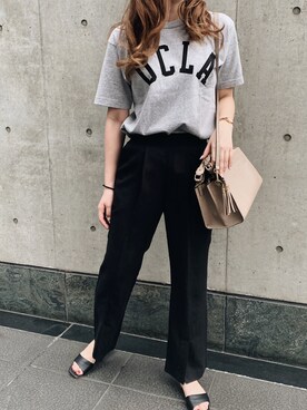 千奈さん（レディース・170cm）の春コーディネート