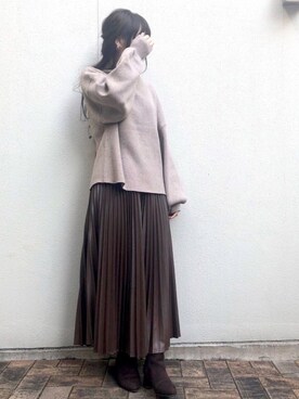 syrupさん（レディース・162cm）の秋コーディネート