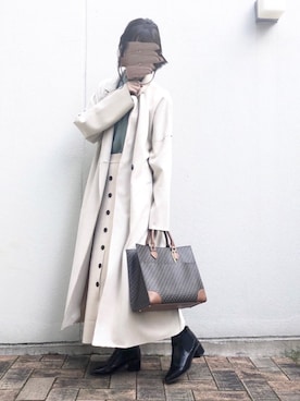 syrupさん（レディース・162cm）の冬コーディネート