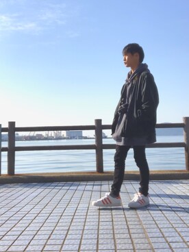 いちりゅーさん（メンズ・161cm）の冬コーディネート