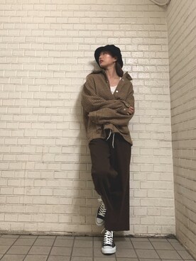「やっぱりストリートが好き」｜「アイテム（ブルゾン）」を使った、kuro74さん（レディース・164cm）の秋コーディネート