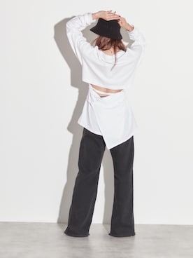 「CONVERSE STARS（コンバーススターズ）のアイテム」を使った、kuro74さん（レディース・164cm）の秋コーディネート