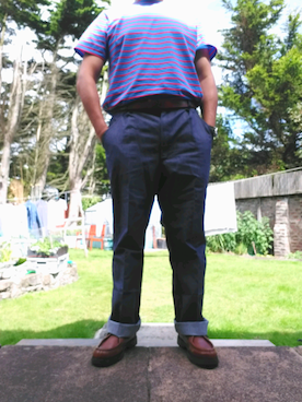 「70s」｜「アイテム（その他シューズ）」を使った、Stevenさん（メンズ・177cm）の夏コーディネート