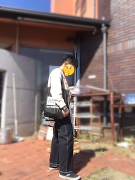 「アイテム（スリッポン）」を使った、そうちんさん（メンズ・163cm・10代）の春コーディネート