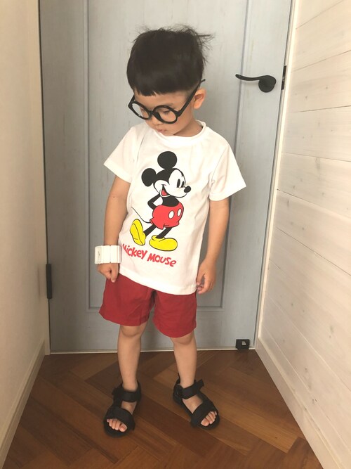 Koma 西松屋のtシャツ カットソーを使ったコーディネート Wear