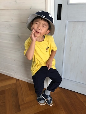 komaさん（キッズ・92cm）の夏コーディネート