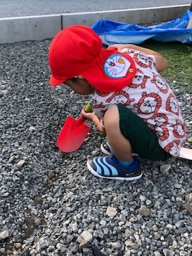 komaさん（キッズ・100cm）の秋コーディネート