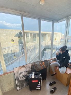 「ザノースフェイス」｜「アイテム（マウンテンパーカー）」を使った、くまちんさん（メンズ・174cm）の冬コーディネート