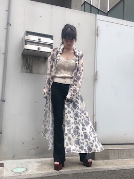 TSUBASAさん（レディース・154cm）の夏コーディネート